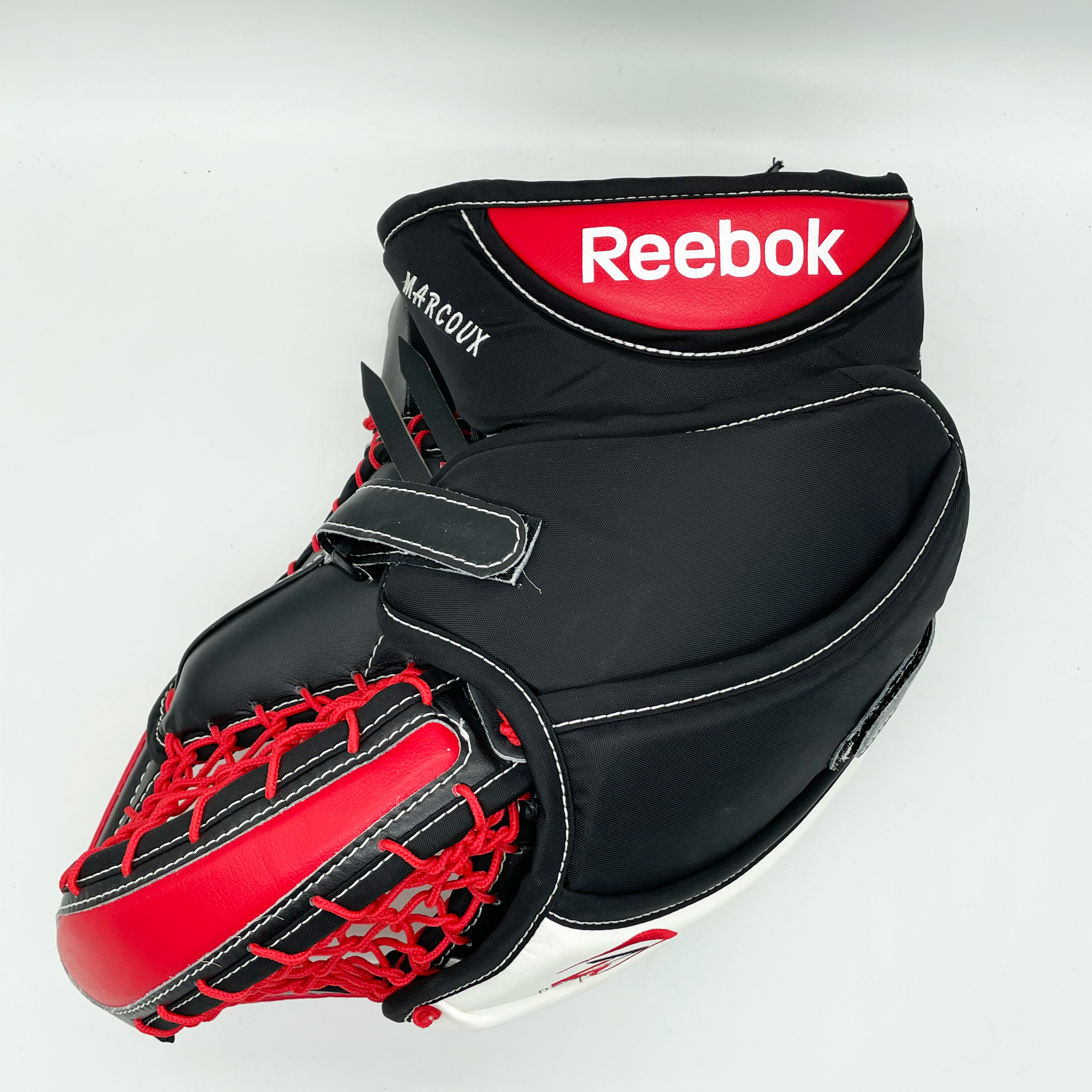 Reebok Premier - Ensemble de gants de gardien Pro Stock neufs (noir/blanc/rouge)